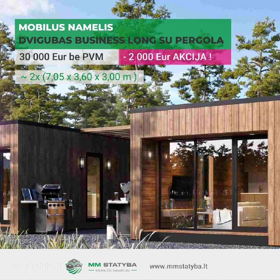 Akcija! Mobilūs Moduliniai Nameliai Mm Statyba - nuotraukos Nr. 27