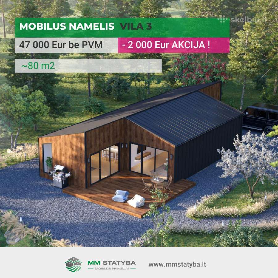Akcija! Mobilūs Moduliniai Nameliai Mm Statyba - nuotraukos Nr. 31