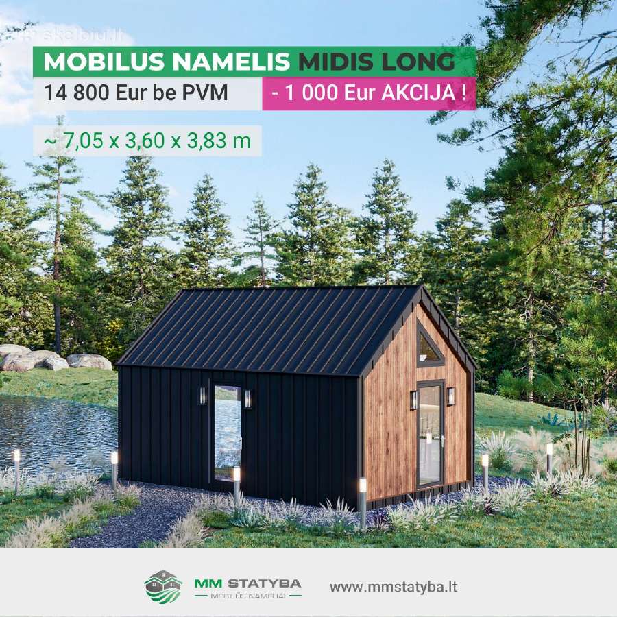 Akcija! Mobilūs Moduliniai Nameliai Mm Statyba - nuotraukos Nr. 33