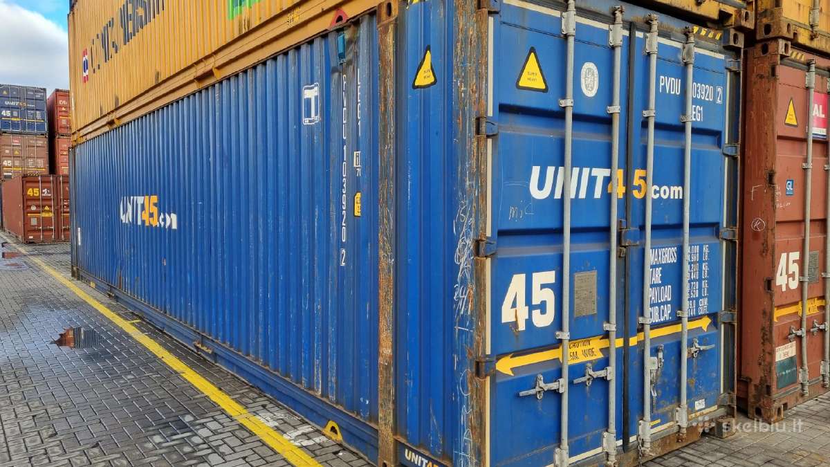 Naudoti ir nauji jūriniai konteineriai