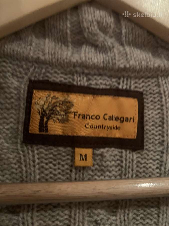 Smėlio spalvos švarkelis /megztukas Franco Collega - nuotraukos Nr. 3