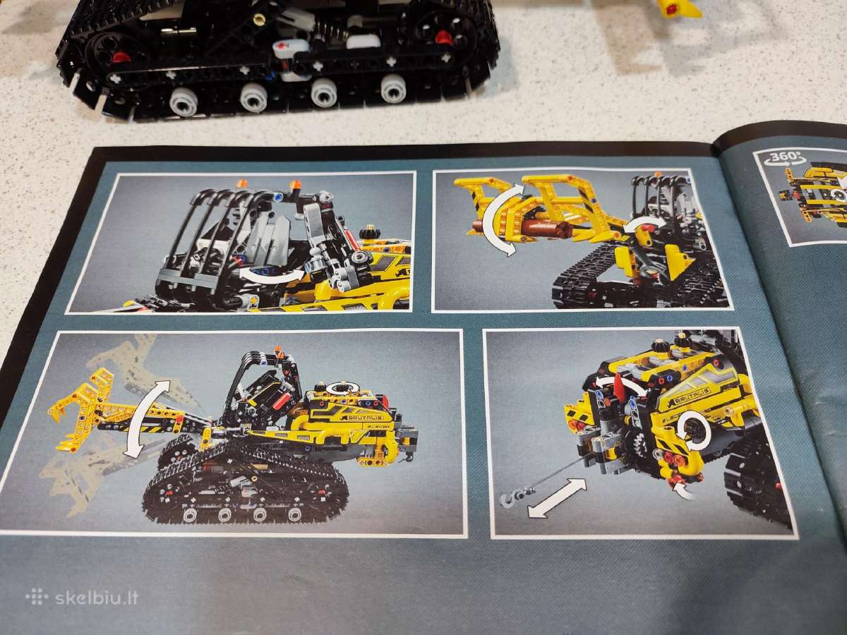 Lego Technic 42094 Vikšrinis krautuvas - nuotraukos Nr. 7