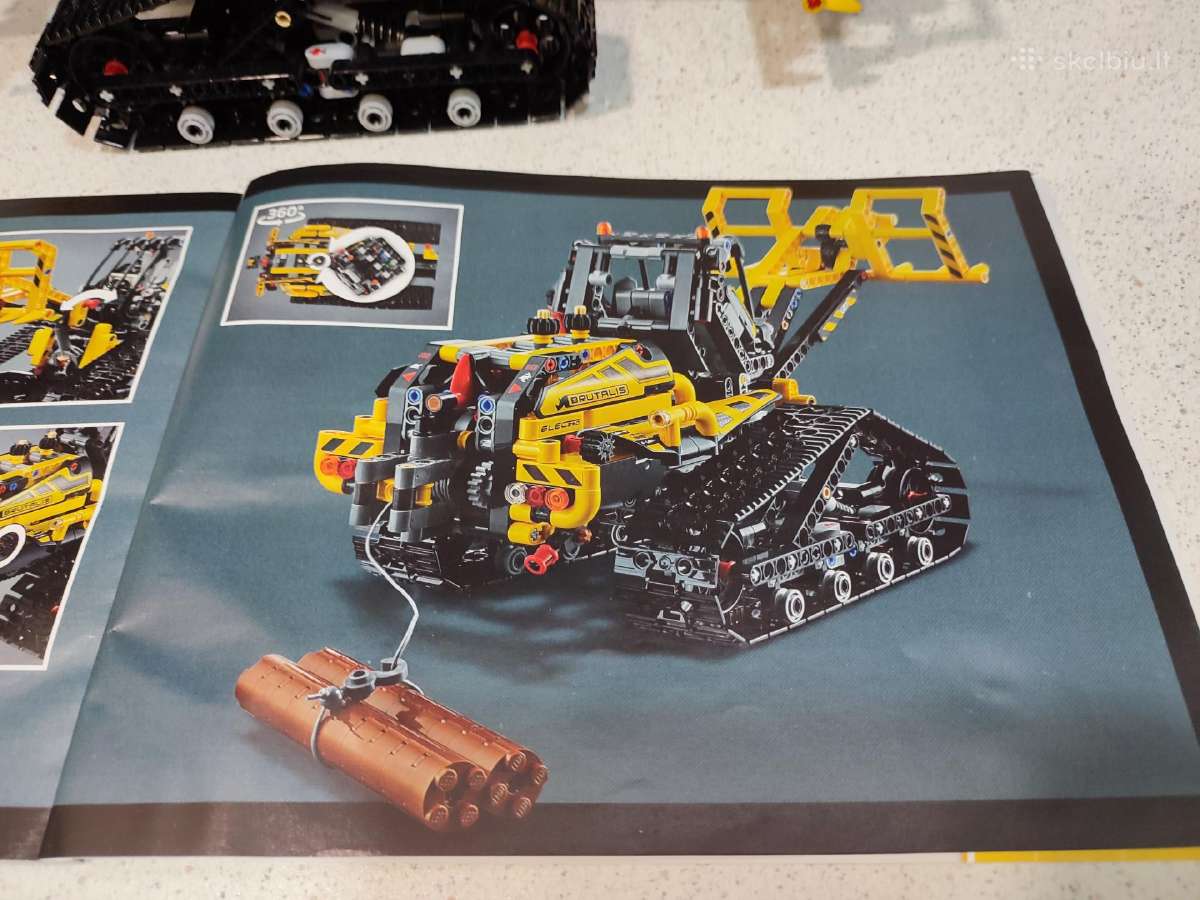 Lego Technic 42094 Vikšrinis krautuvas - nuotraukos Nr. 8