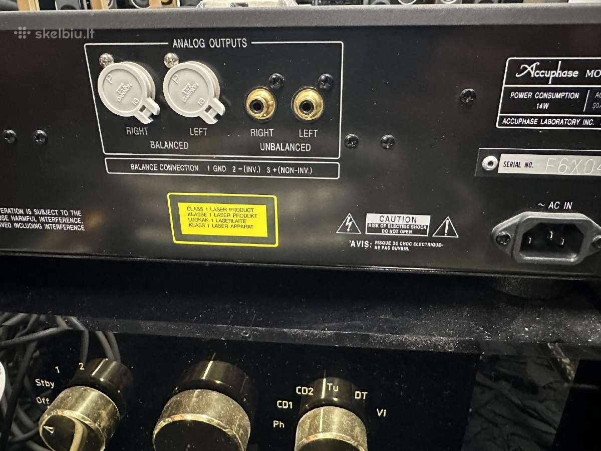 Accuphase Dp-57 CD Player grotuvas kaip naujas - nuotraukos Nr. 8