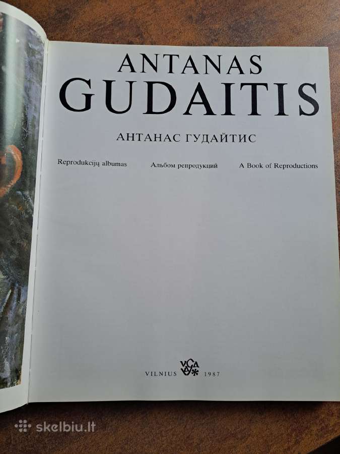 Reprodukcijų albumas Antanas Gudaitis - nuotraukos Nr. 2