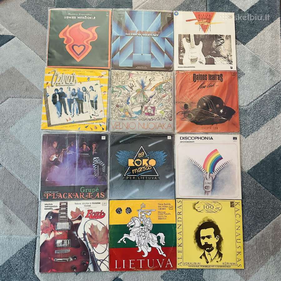 Lietuviškos Vinilinės Plokštelės