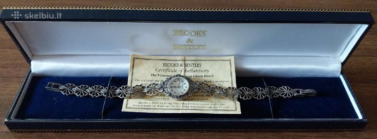 Brooks & Bentley sidabrinis laikrodis