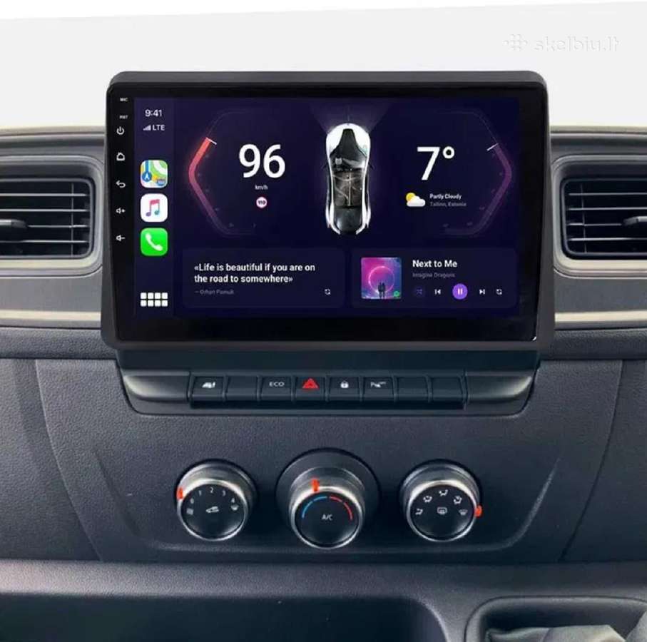 Renault Master 2020-2024 android multimedija - nuotraukos Nr. 2