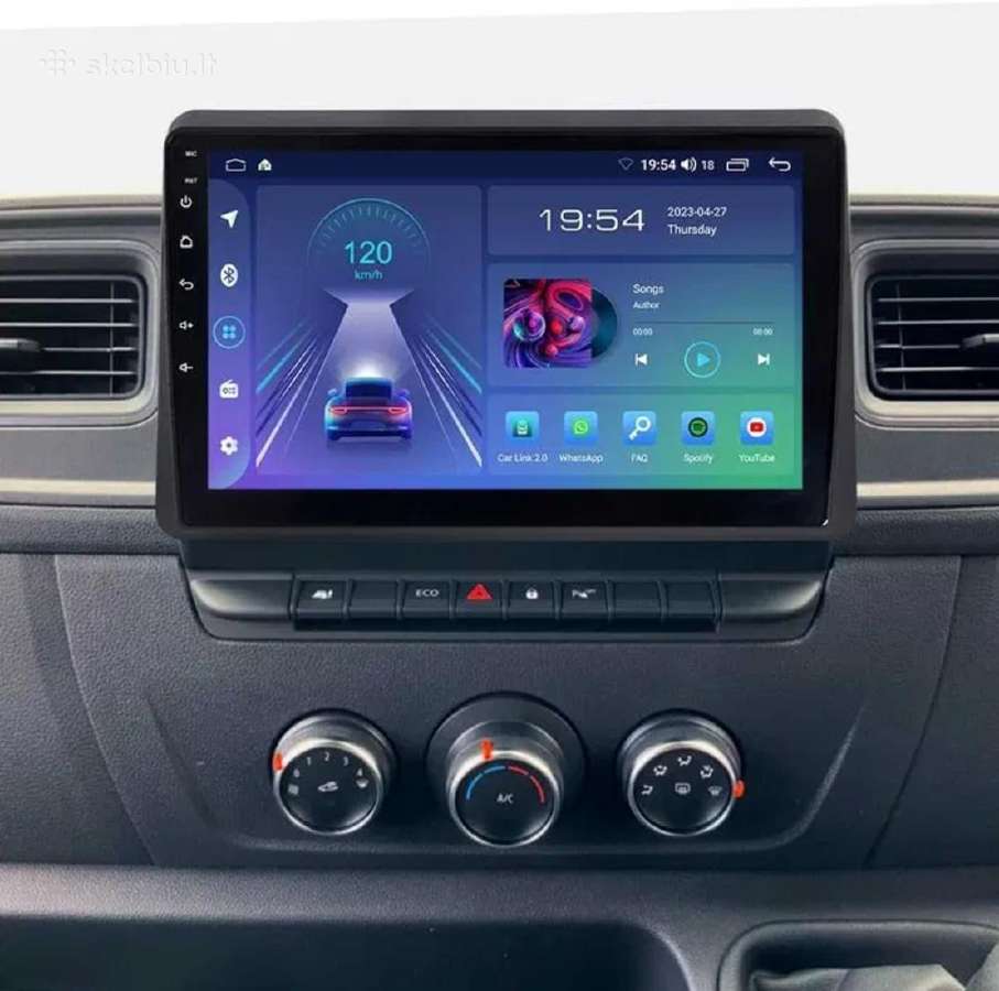 Renault Master 2020-2024 android multimedija