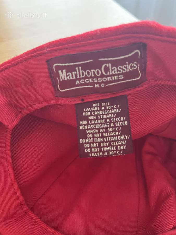 Marlboro Classics vilnos kepurė Vintage - nuotraukos Nr. 5