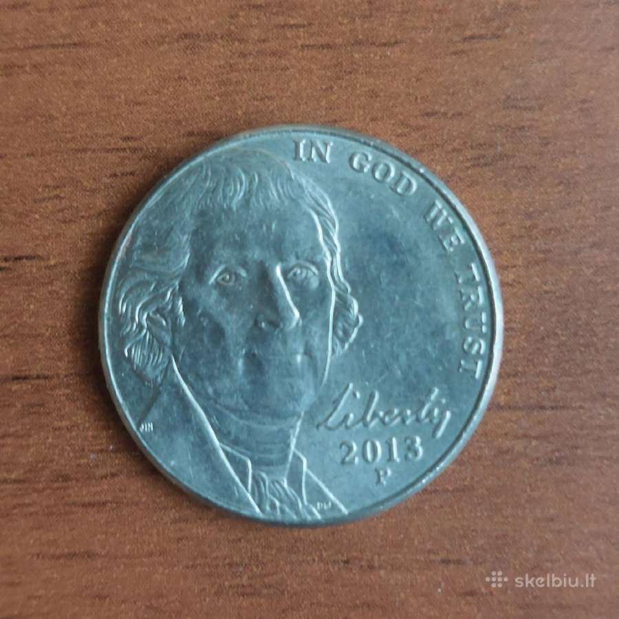 Monetos 5 cent 2013 ,2015 ir 2018 Usa / JAV - nuotraukos Nr. 5
