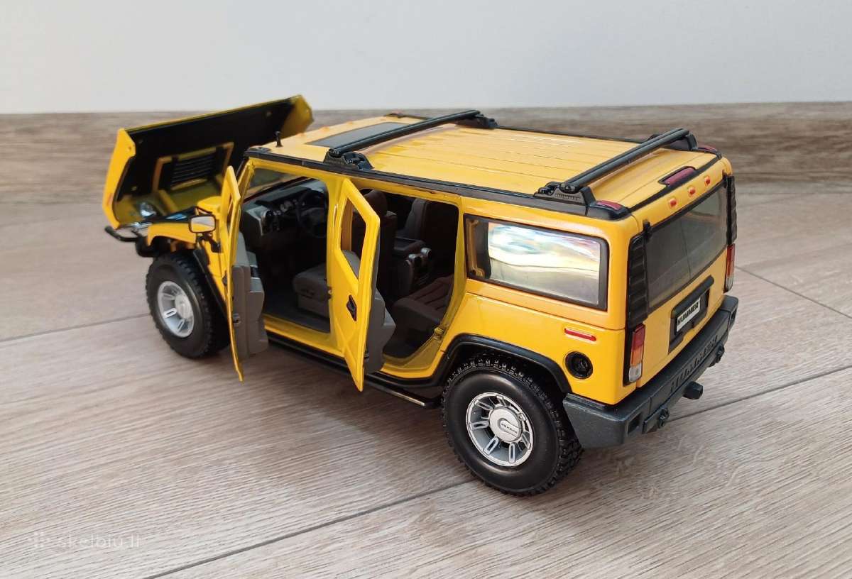 Hummer H2 1:18 - nuotraukos Nr. 2