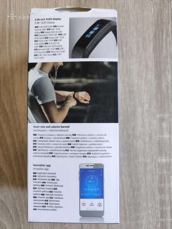 Hama fit pro 1900 išmanusis laikrodis. - nuotraukos Nr. 2