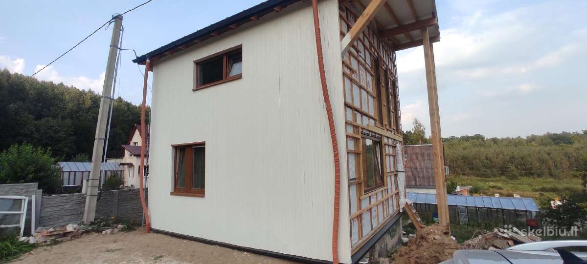 Stogų dengimas, karkasiniai namai,vidaus apdaila - nuotraukos Nr. 28