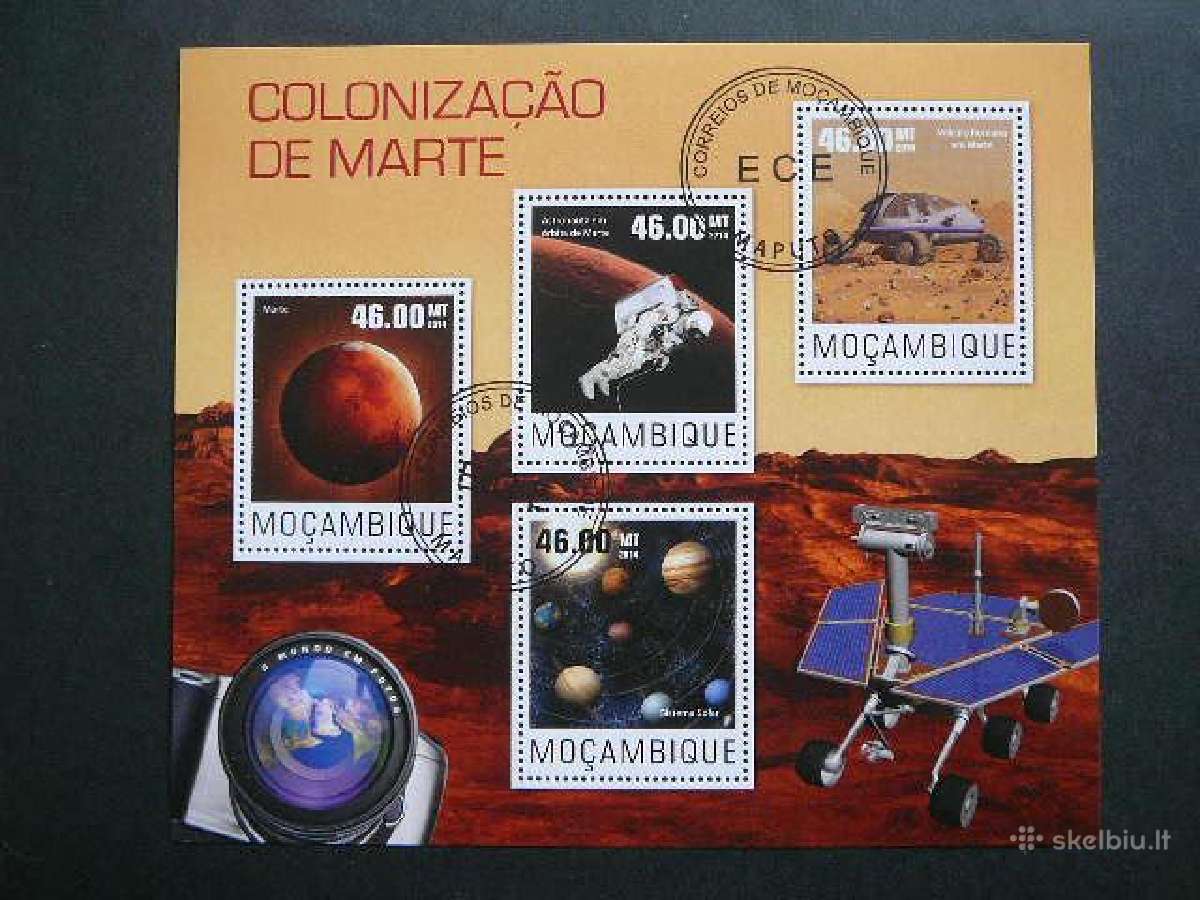 Kosmosas Marsas Mozambikas 2014 antsp. mb495