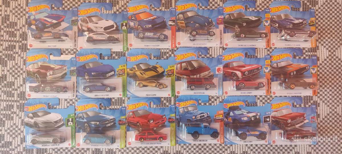 Hot wheels mašinėlės - nuotraukos Nr. 2