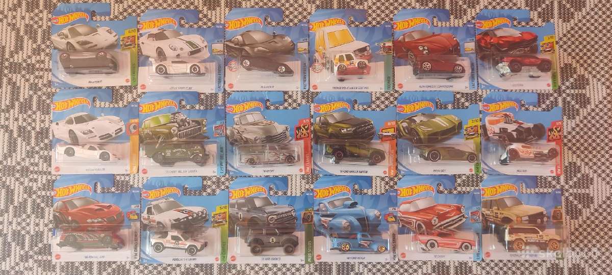 Hot wheels mašinėlės - nuotraukos Nr. 3