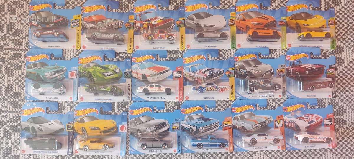 Hot wheels mašinėlės - nuotraukos Nr. 4