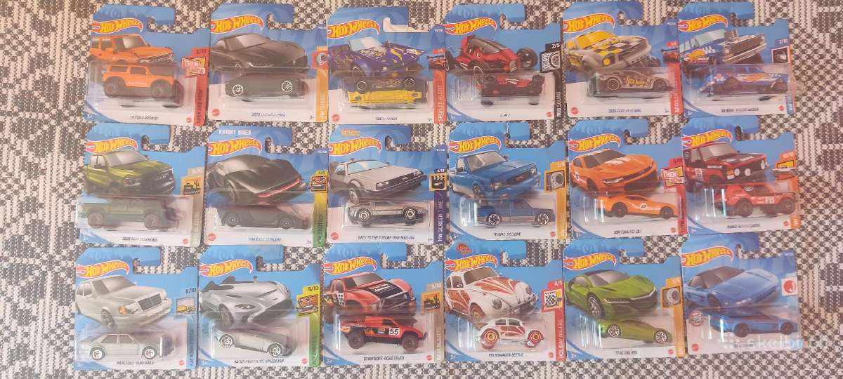 Hot wheels mašinėlės - nuotraukos Nr. 5