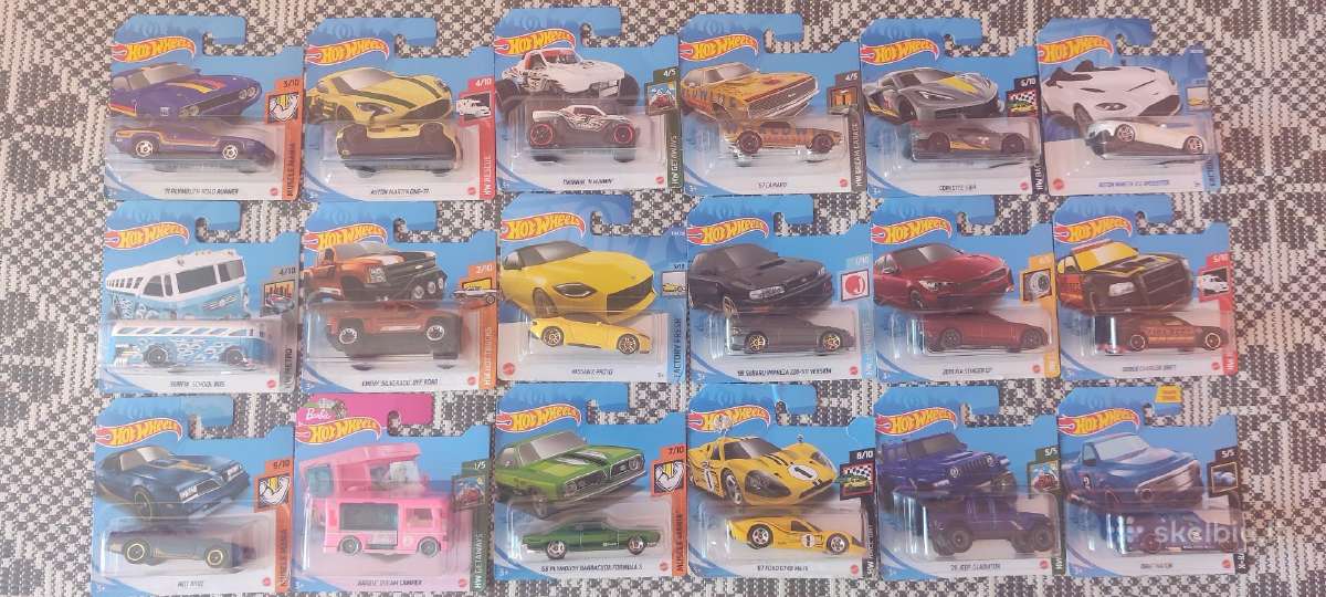 Hot wheels mašinėlės - nuotraukos Nr. 6