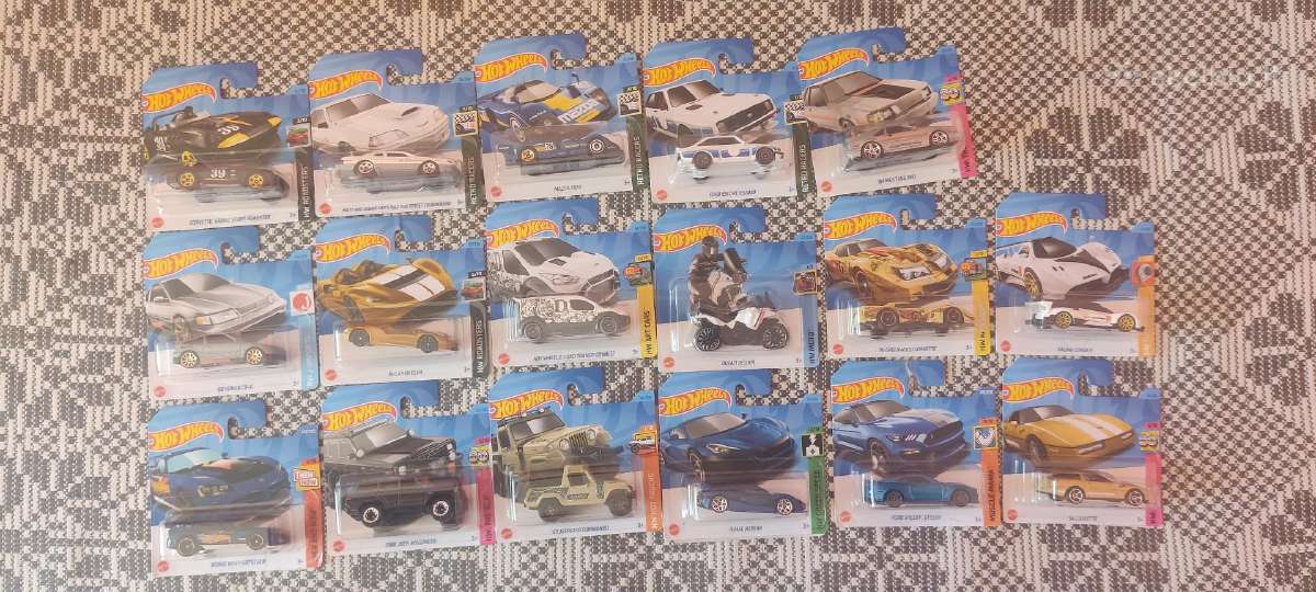 Hot wheels mašinėlės - nuotraukos Nr. 18