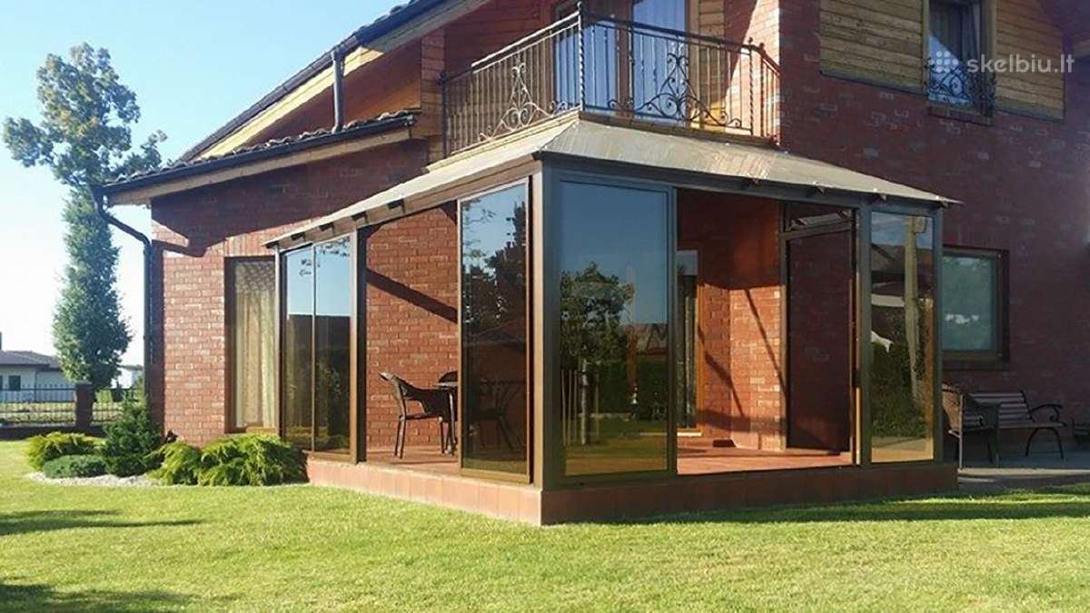 Terasų, stiklinimas stumdomom konstrukcijom - nuotraukos Nr. 10