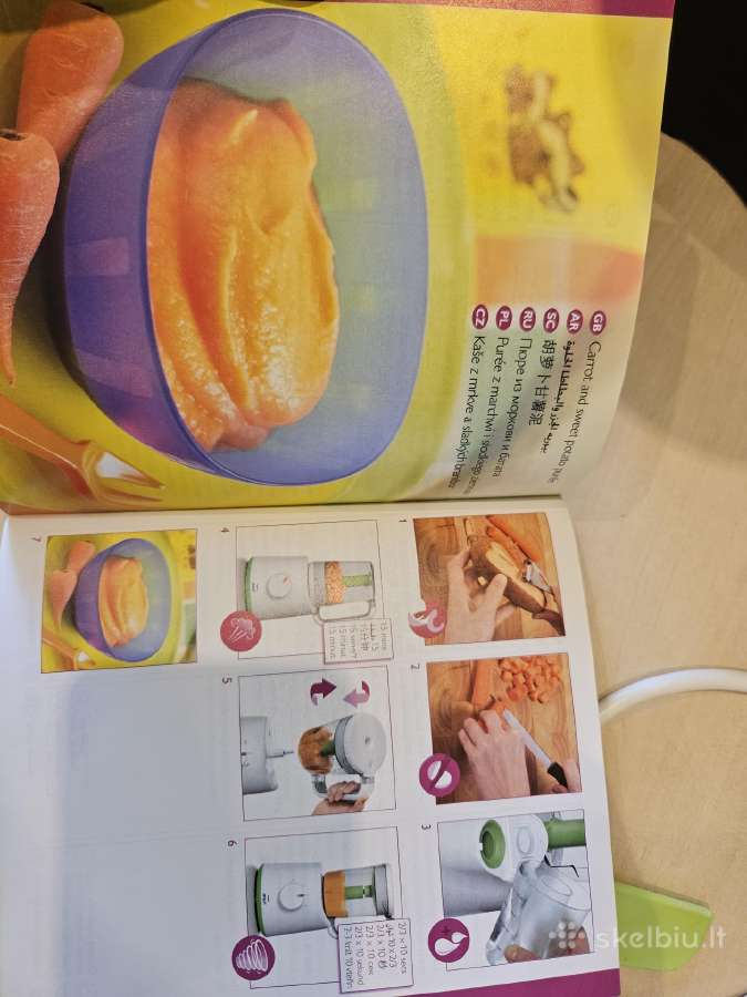 Philips Avent garintuvas blenderis - nuotraukos Nr. 4