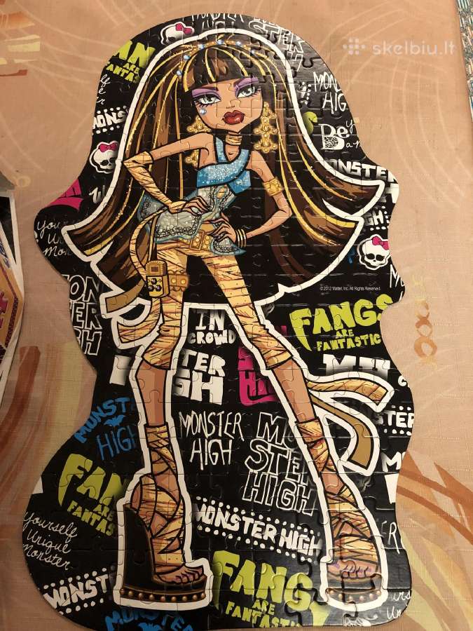 Monster high dėlionė - nuotraukos Nr. 6