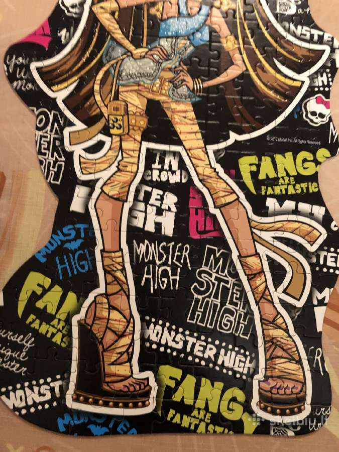 Monster high dėlionė - nuotraukos Nr. 9