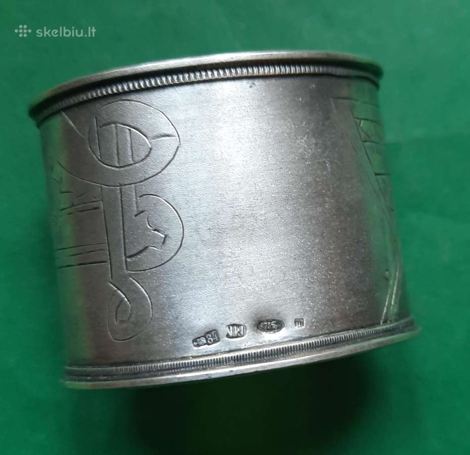 Podstakanikai ir žiedai servetėlėms SID. - nuotraukos Nr. 12