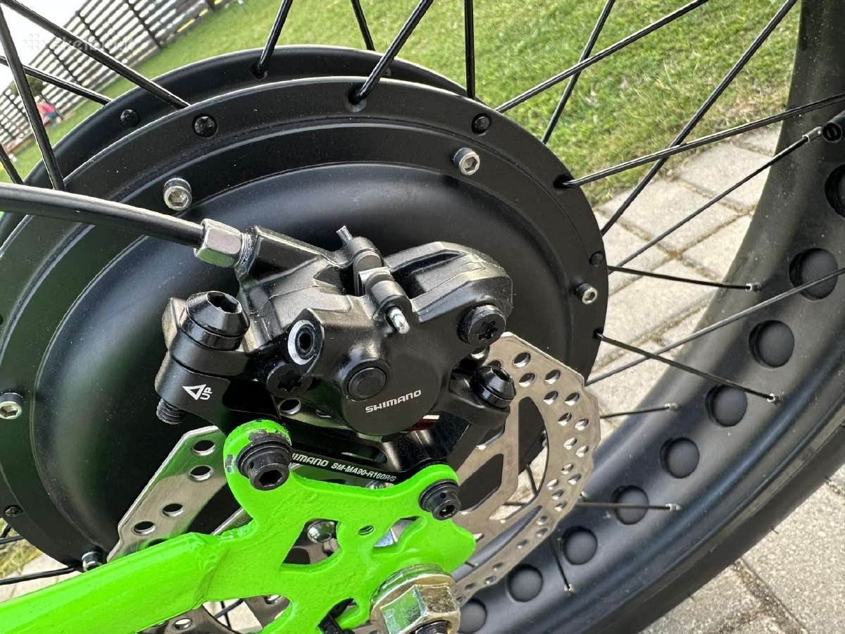 Elektrinis dviratis fat bike 1500 watt - nuotraukos Nr. 7