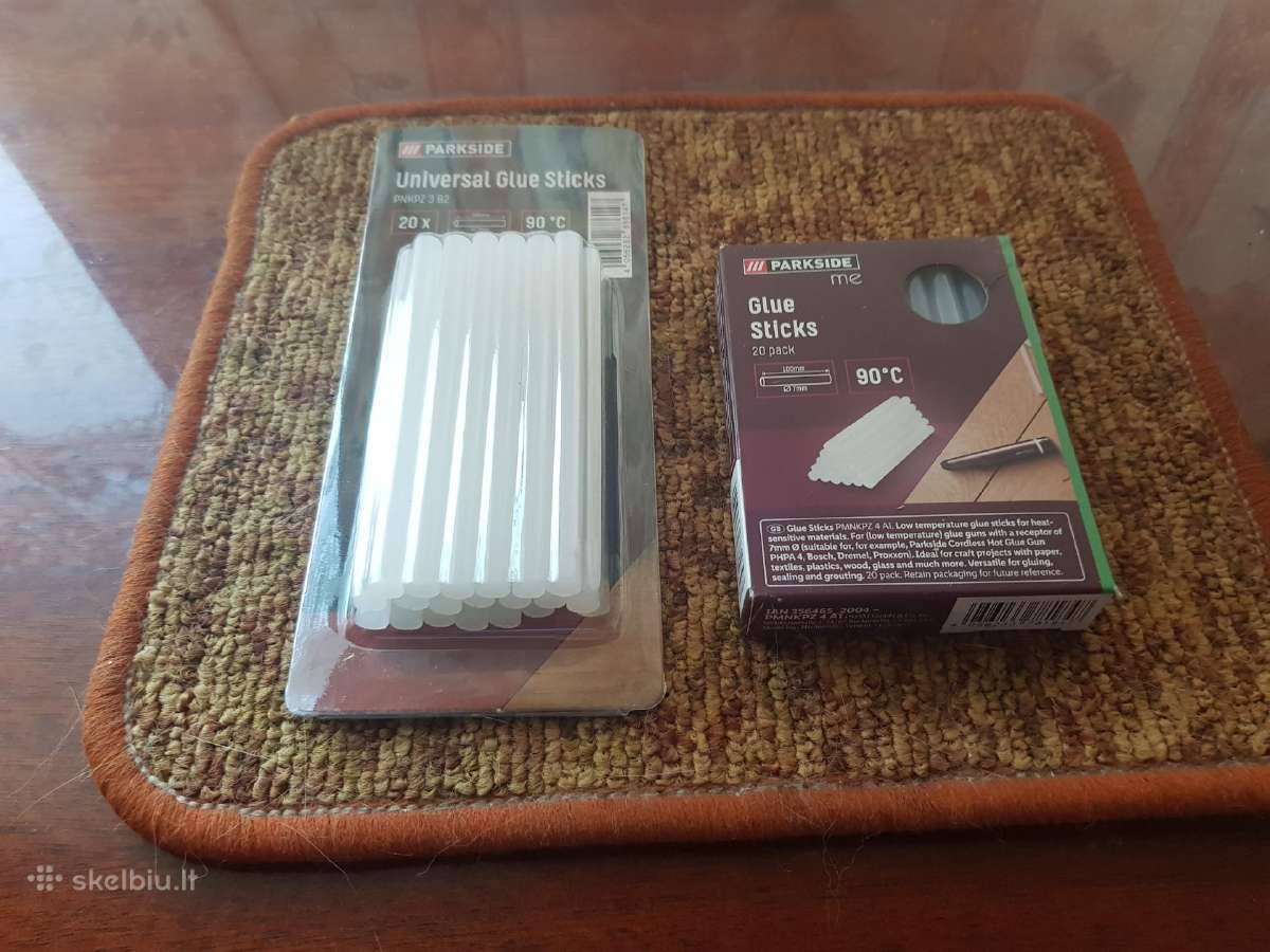Karštų klijų lazdelės bespalviai 11mm ir 7mm - nuotraukos Nr. 3