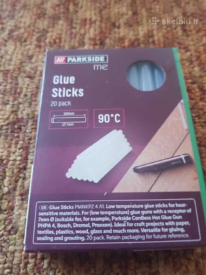 Karštų klijų lazdelės bespalviai 11mm ir 7mm - nuotraukos Nr. 6