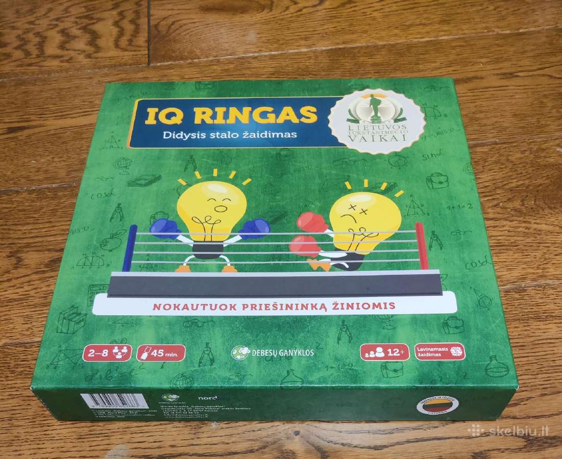 Stalo zaidimai Iq Ringas ir Joking Hazard - nuotraukos Nr. 2