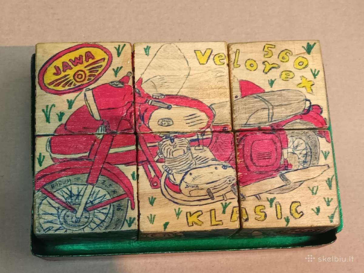 Delione motociklas jawa, su lopsiu velorex, cz - nuotraukos Nr. 4