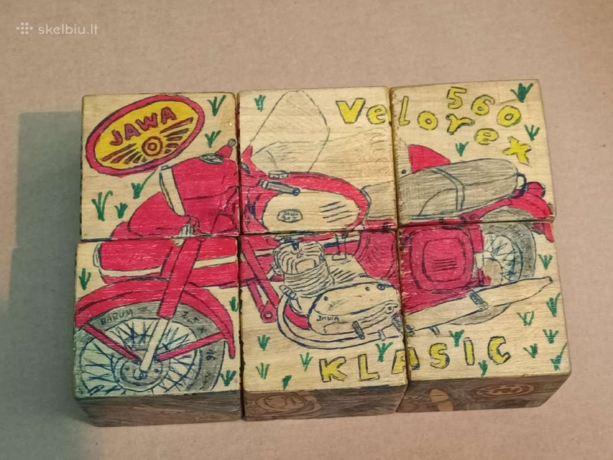 Delione motociklas jawa, su lopsiu velorex, cz - nuotraukos Nr. 7