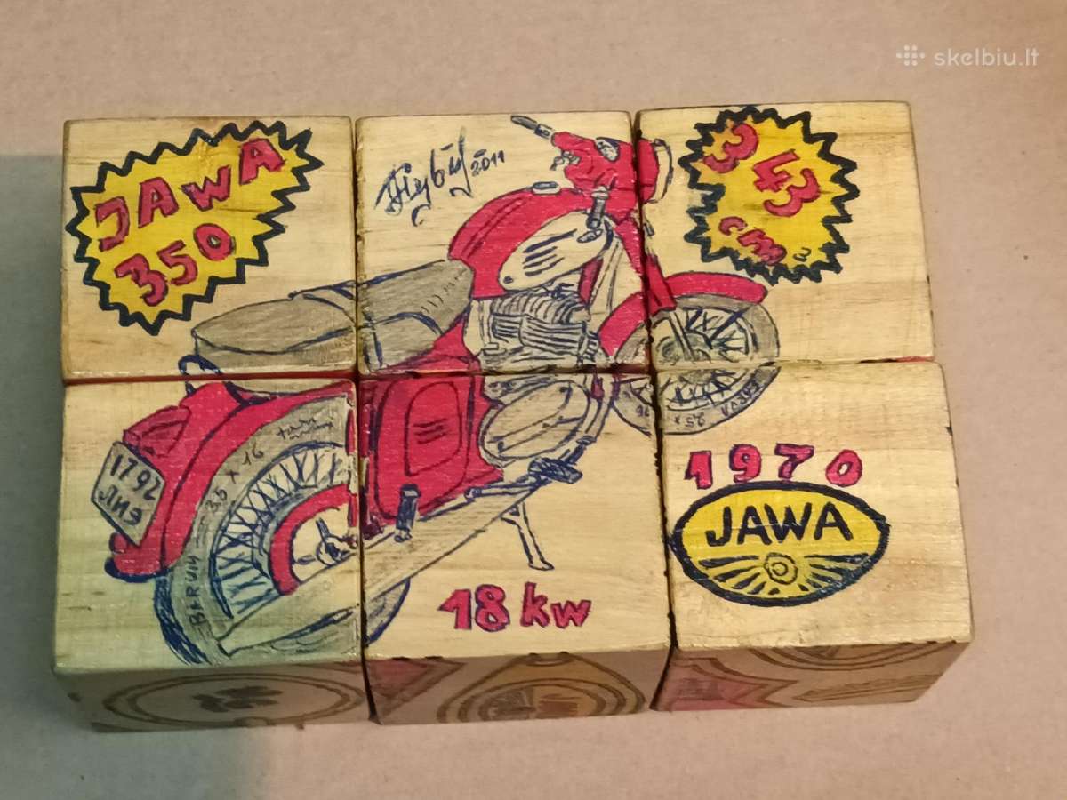 Delione motociklas jawa, su lopsiu velorex, cz - nuotraukos Nr. 9