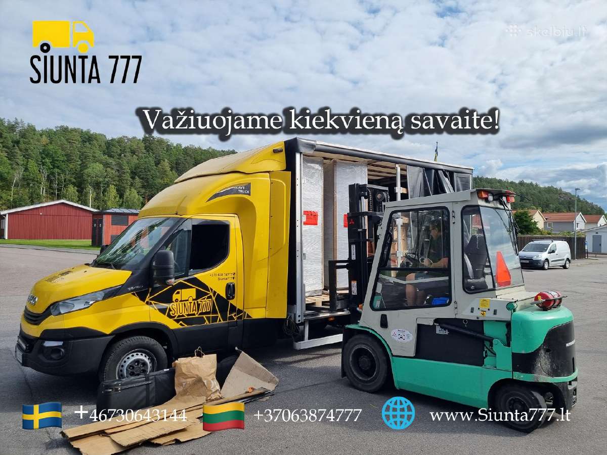 Siuntos ir Kroviniai į Švediją, Norvegiją, Daniją - nuotraukos Nr. 12