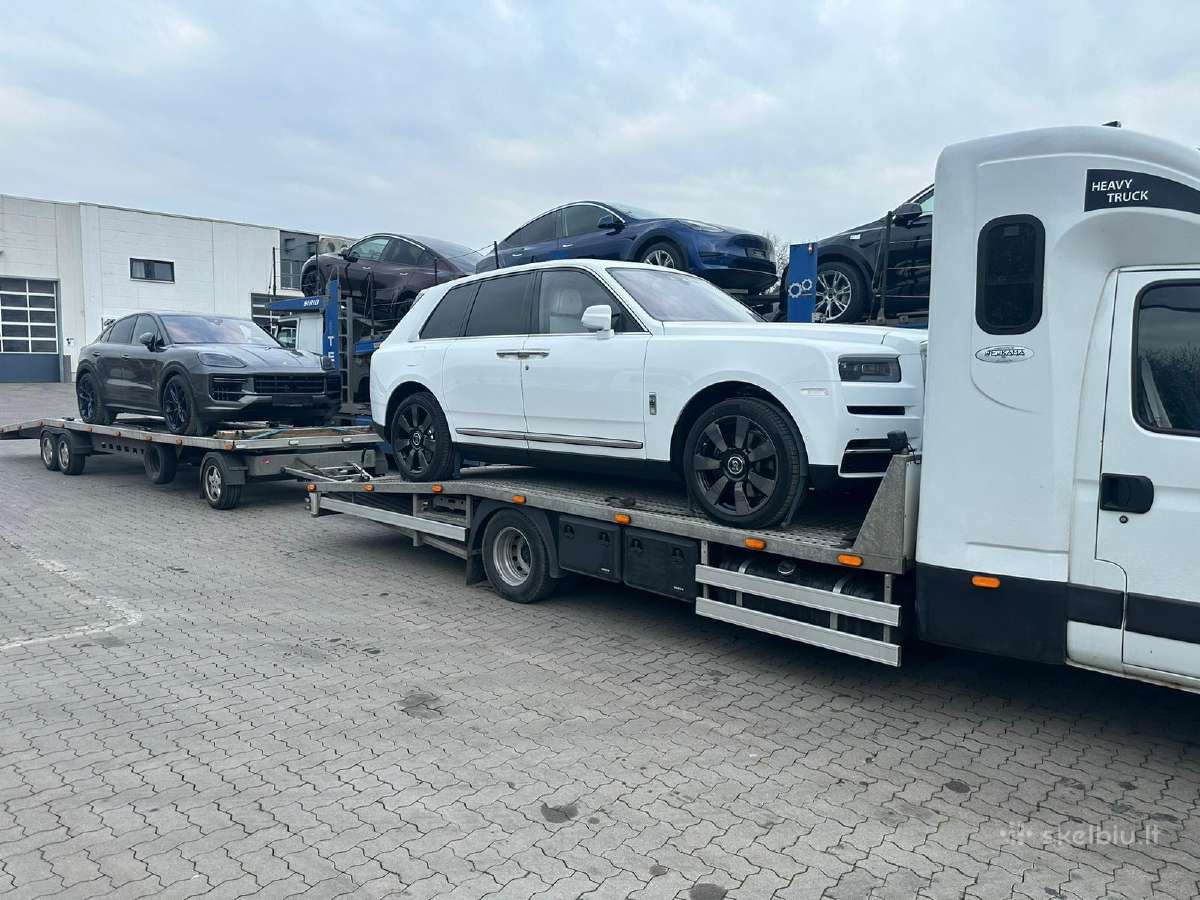 Automobilių pervežimas iš Europos į Lietuva, Tralo - nuotraukos Nr. 19
