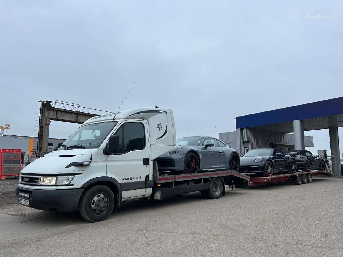Automobilių pervežimas iš Europos į Lietuva, Tralo - nuotraukos Nr. 21