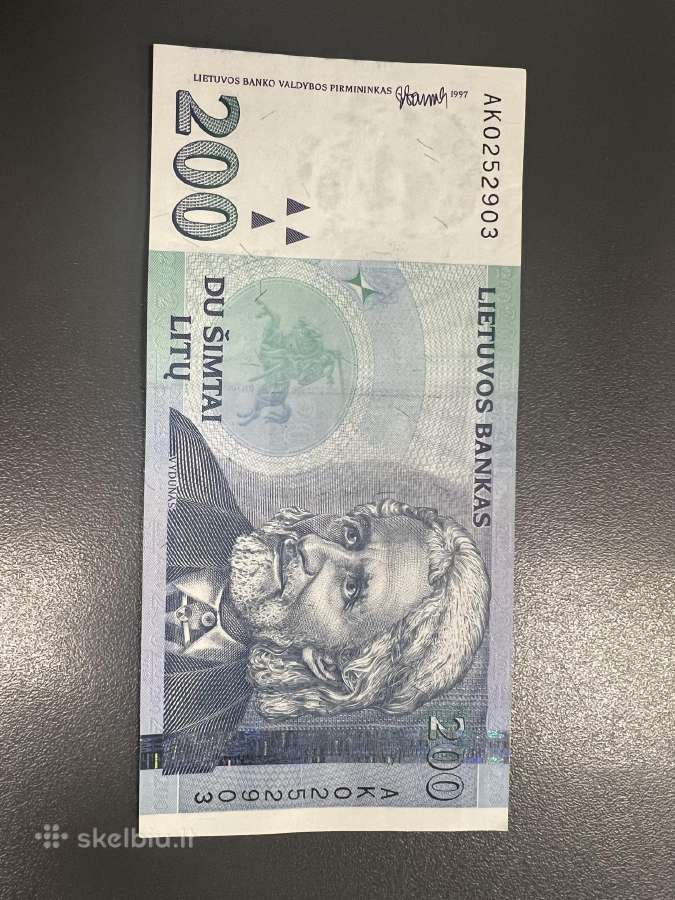 200 litu 1997 metu