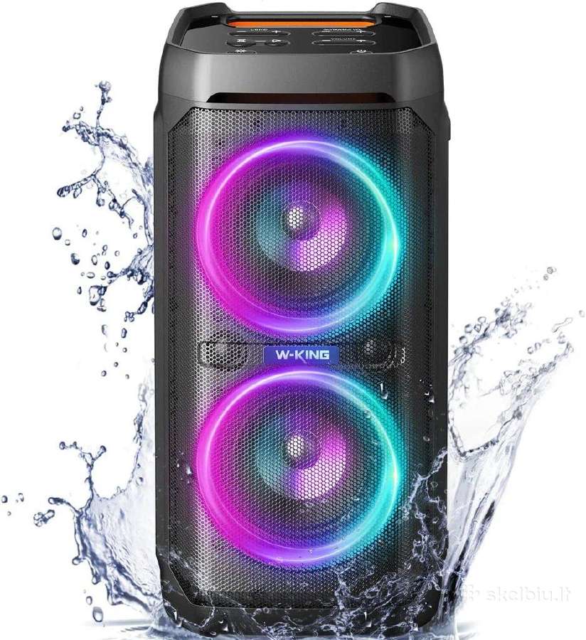 W-king nešiojamos Bluetooth kolonėlės