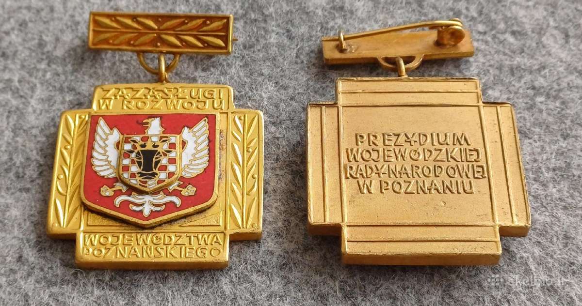 Už nuopelnus vystant Poznanės vaivadiją - nuotraukos Nr. 2