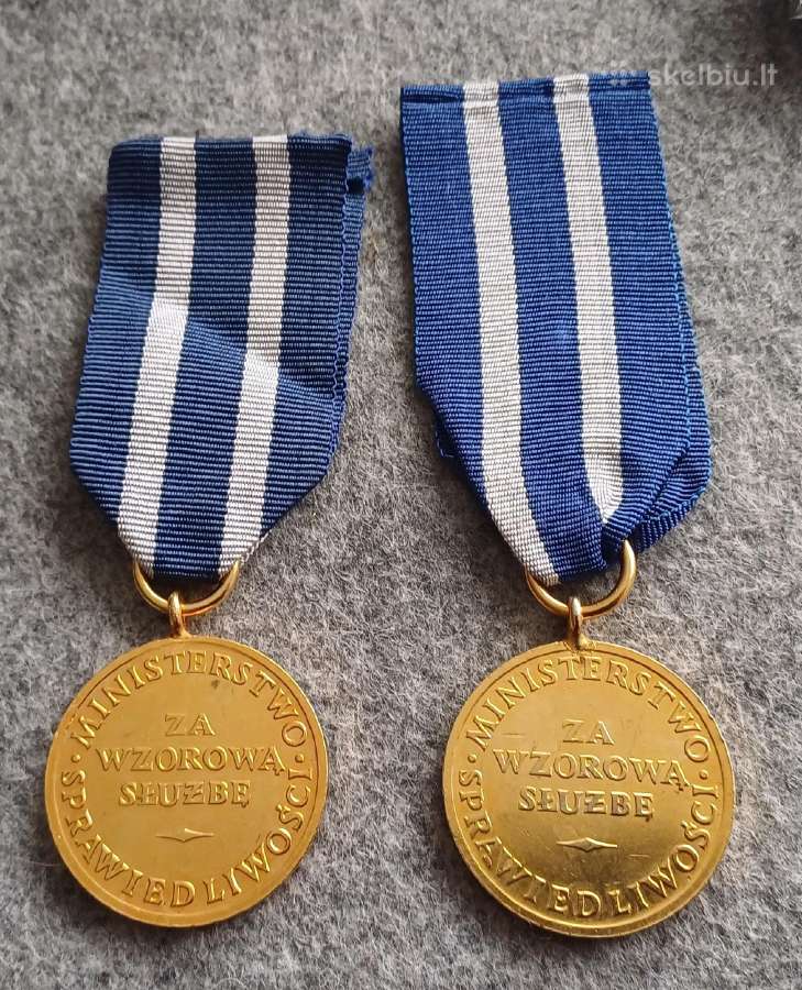 Teisingumo Ministerijos Medalis . Lenkija - nuotraukos Nr. 2