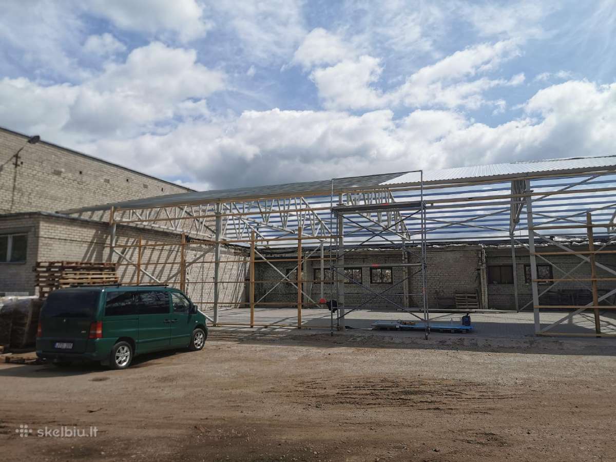 Metalo konstrukcijos, sandėliai, angarai, turėklai - nuotraukos Nr. 3