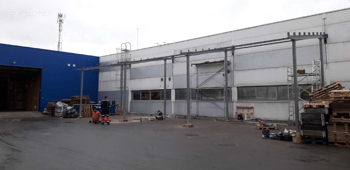 Metalo konstrukcijos, sandėliai, angarai, turėklai - nuotraukos Nr. 9