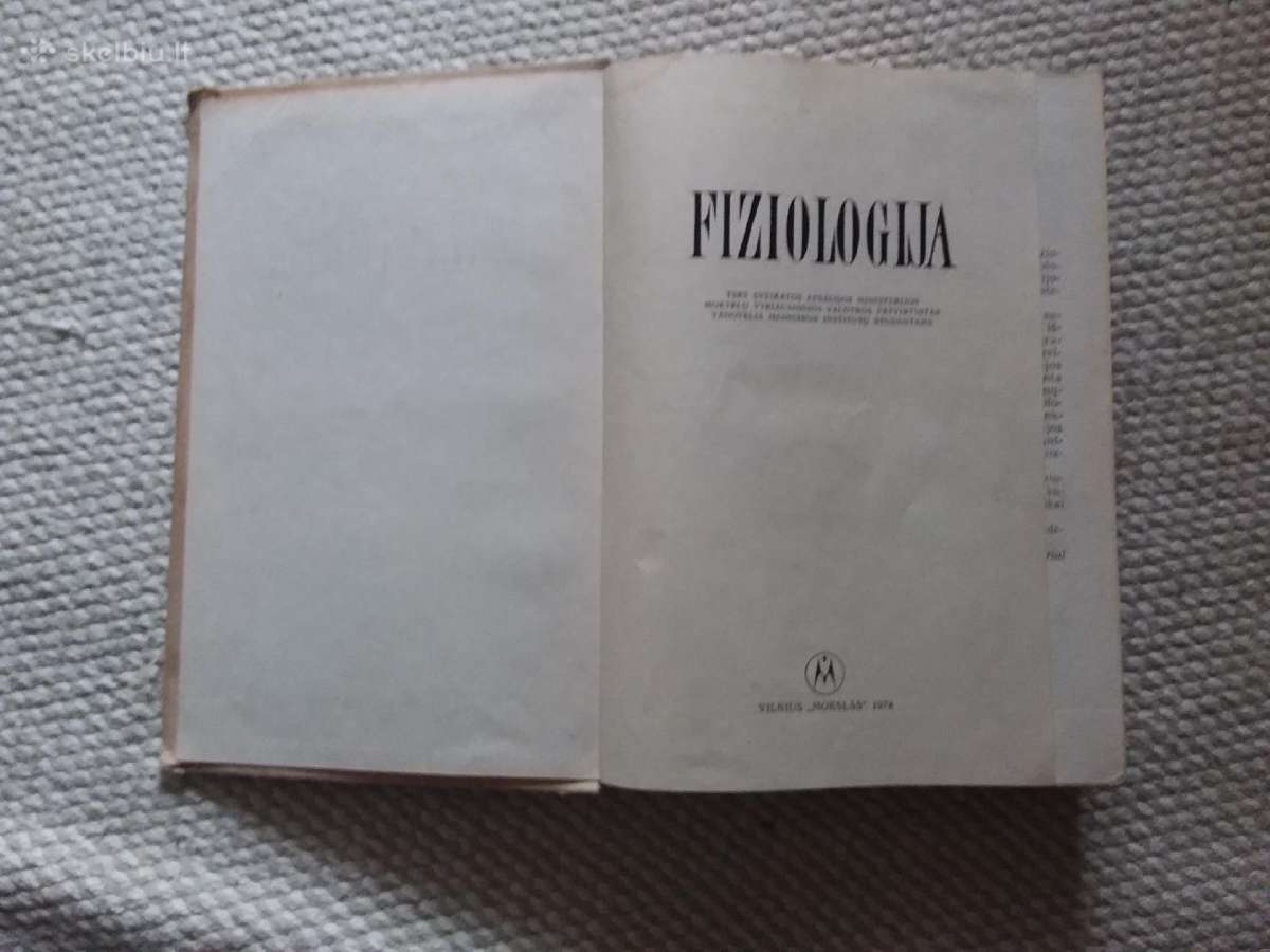 Fiziologija Autorių Kolektyvas - nuotraukos Nr. 2