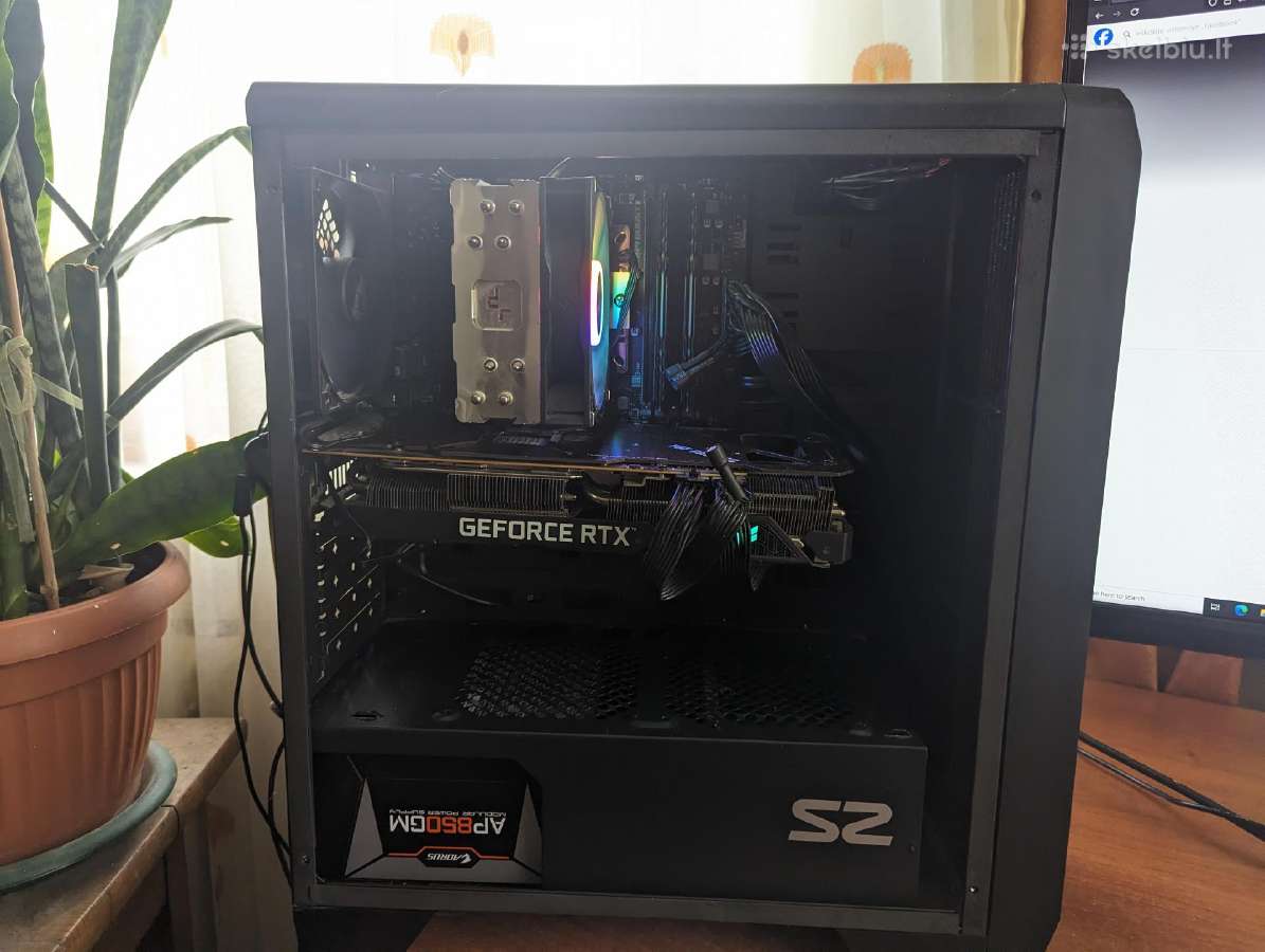 Gaming pc - Rtx 3080/r5 + x34p 3440x1440 120hz - nuotraukos Nr. 13