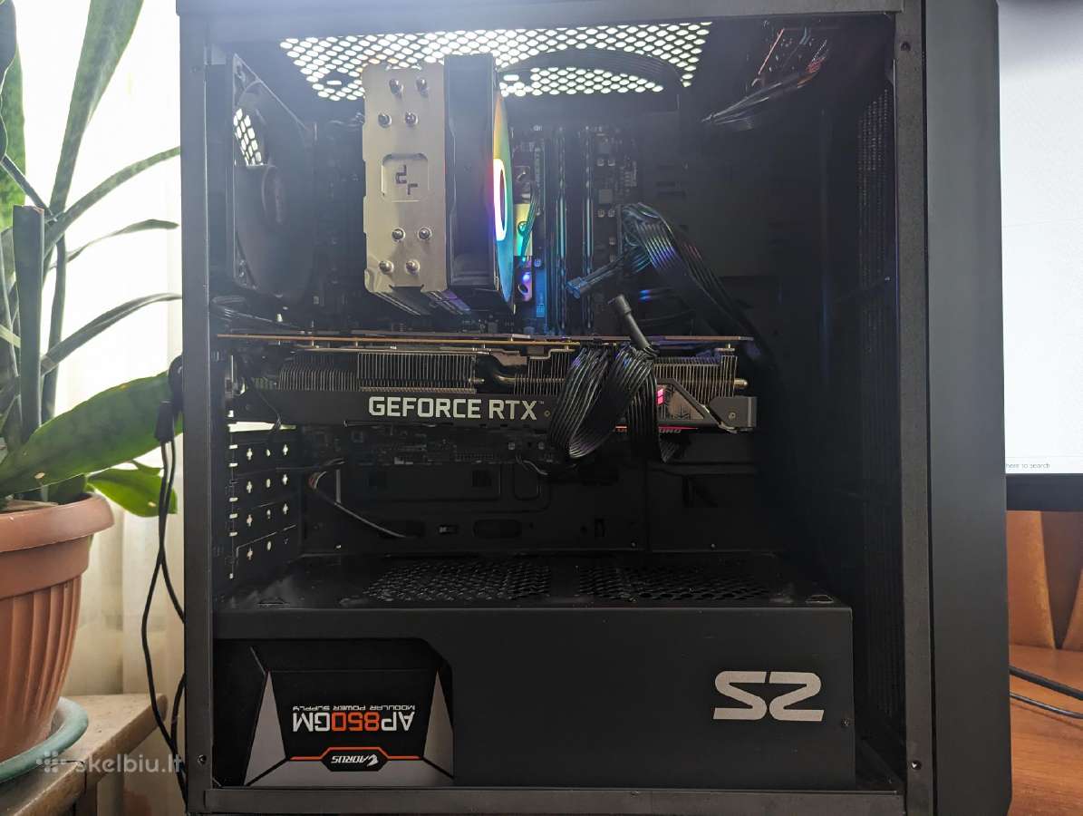 Gaming pc - Rtx 3080/r5 + x34p 3440x1440 120hz - nuotraukos Nr. 17