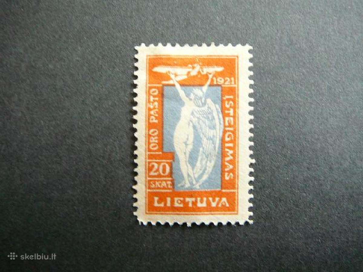 Lietuva 1921 Angeliukai 20sk. svarus lit109sp